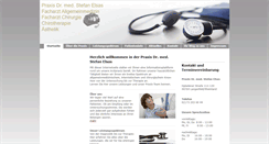 Desktop Screenshot of dr-elsas.de